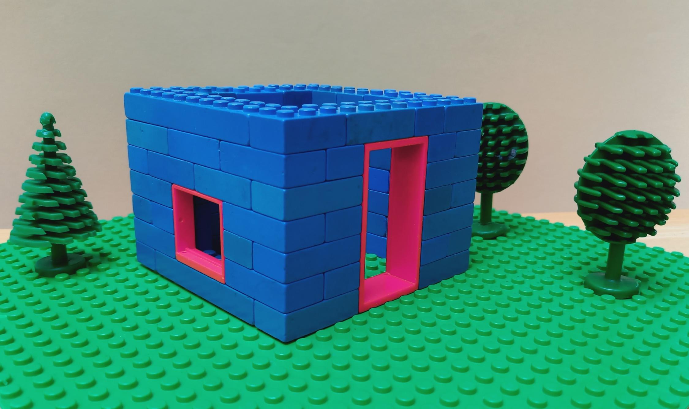 Haus aus Lego
