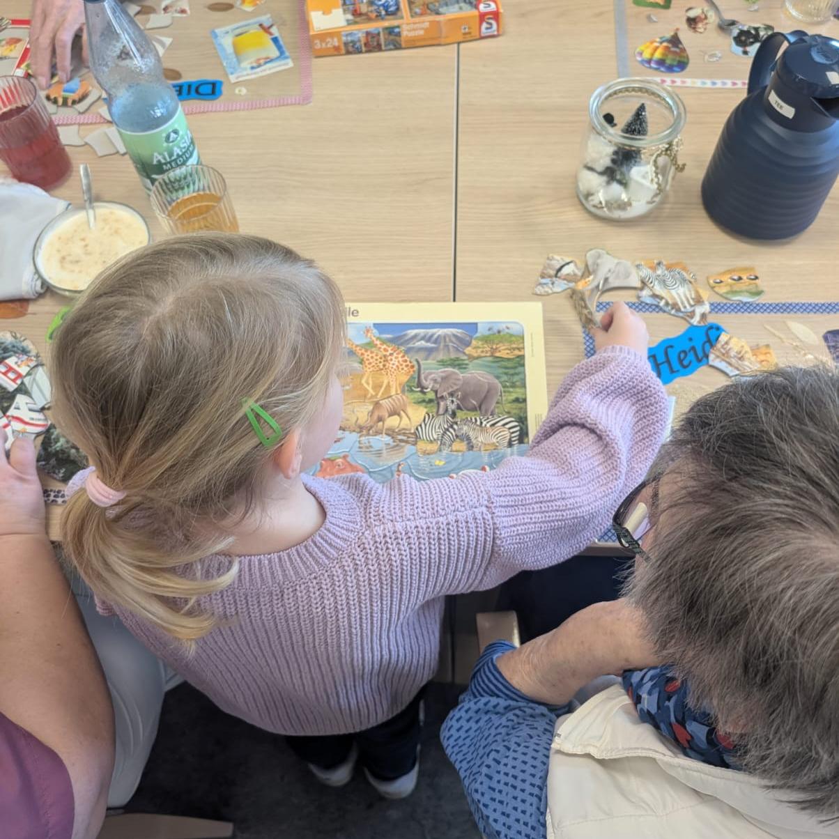 Besuch im Tagestreff