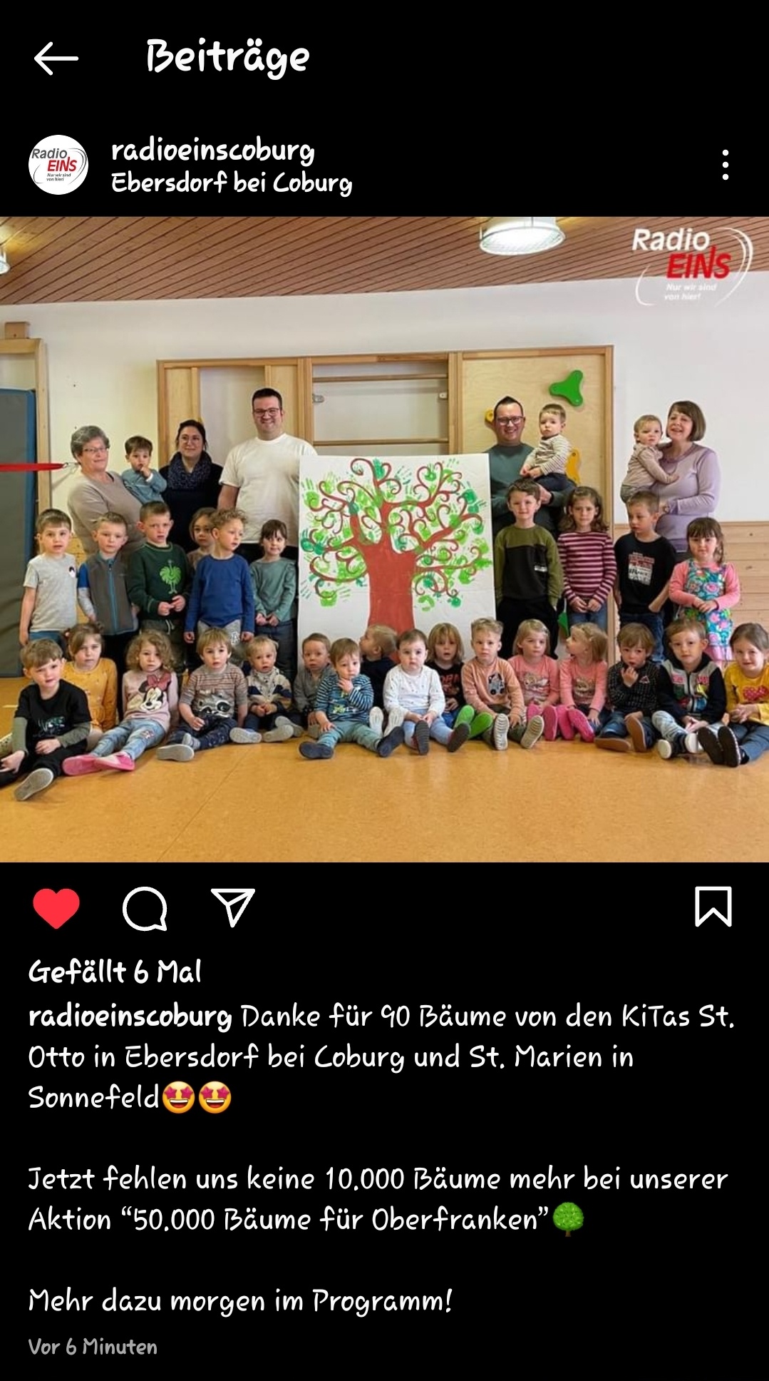 Baumspendeaktion